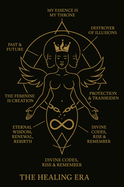The Healing Era goddess logo